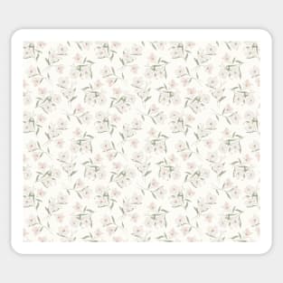 Soft tone floral clusters Sticker